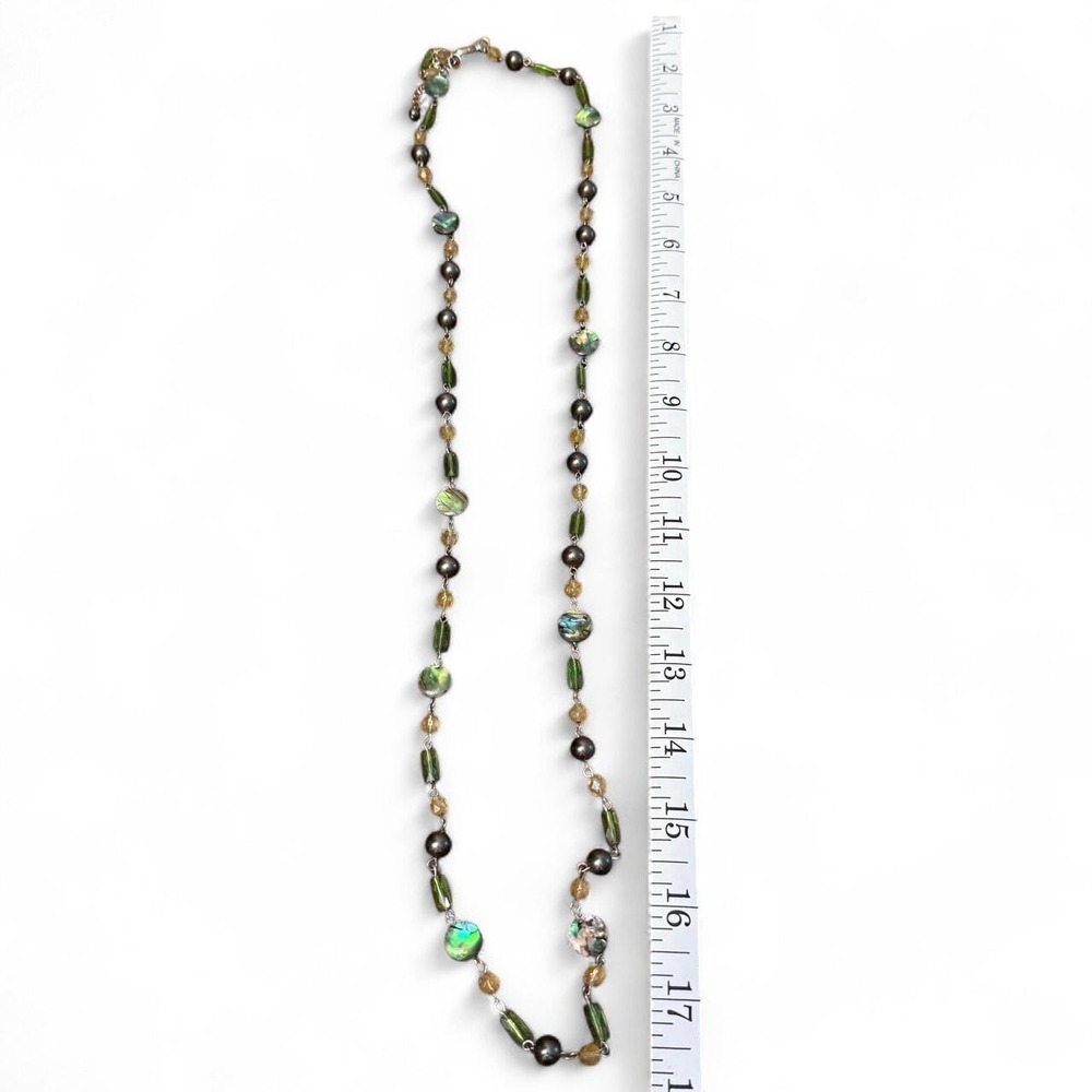 Lia Sophia long beaded necklace